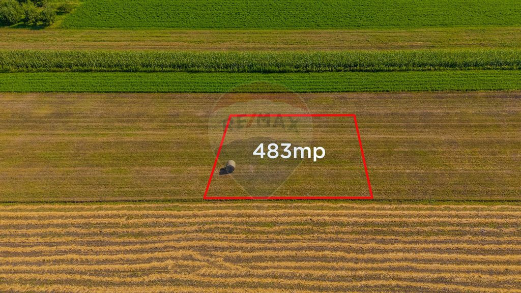 COMISION 0% Teren 483mp Brasov / Stupini