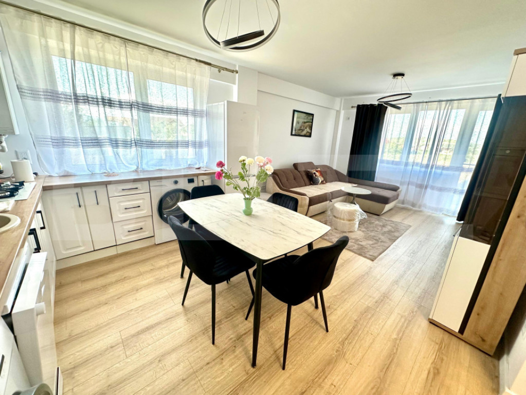 Apartament 2 camere de inchiriat, mobilat si utilat, zona Pe