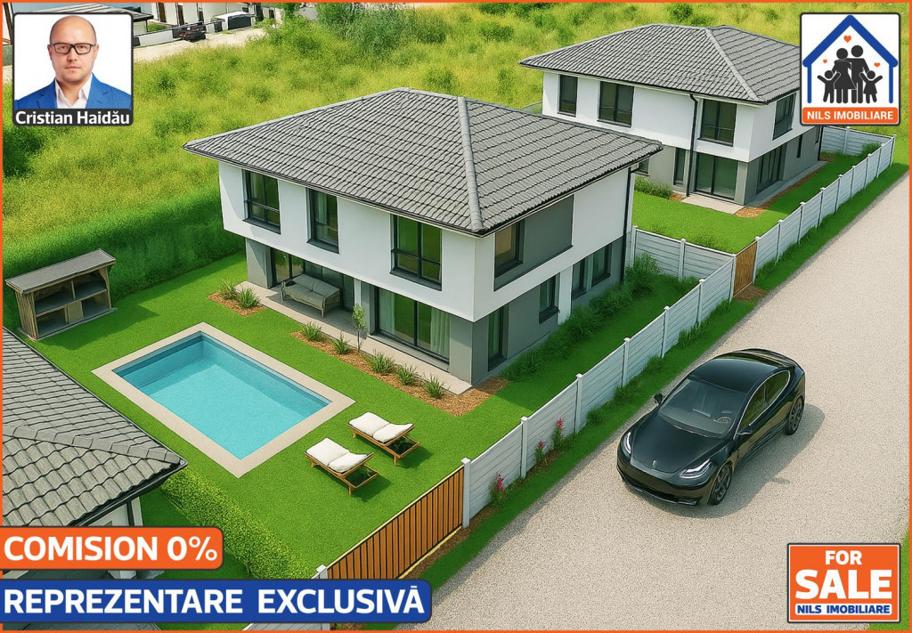 Vila premium - 5 camere | Teren 433mp | Domnesti Sarbi IF