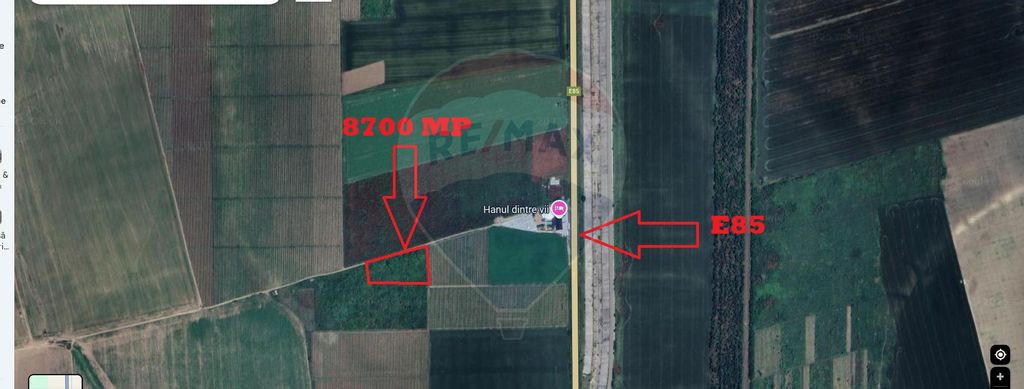 Teren 8,700mp Marasesti / DN E 85