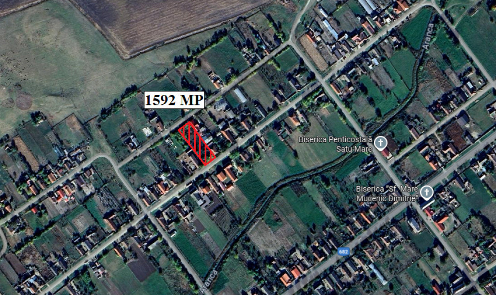 Teren 1592 MP in Satu Mare jud. Arad - ID : RH-43652-property