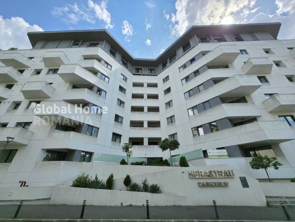 First Rent | Herastrau Park View | 2 Rooms+Terrace+Parking |