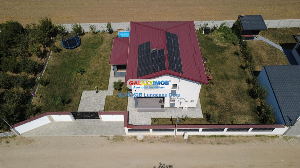 Vila P 1E,terasa, piscina, curte, 0 Costuri ergetice, Ulmi -