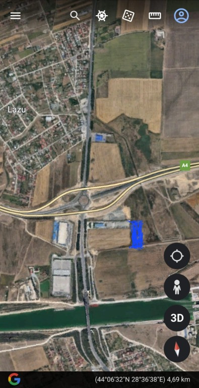 Teren intravilan Agigea/ Lazu/ ECLUZA