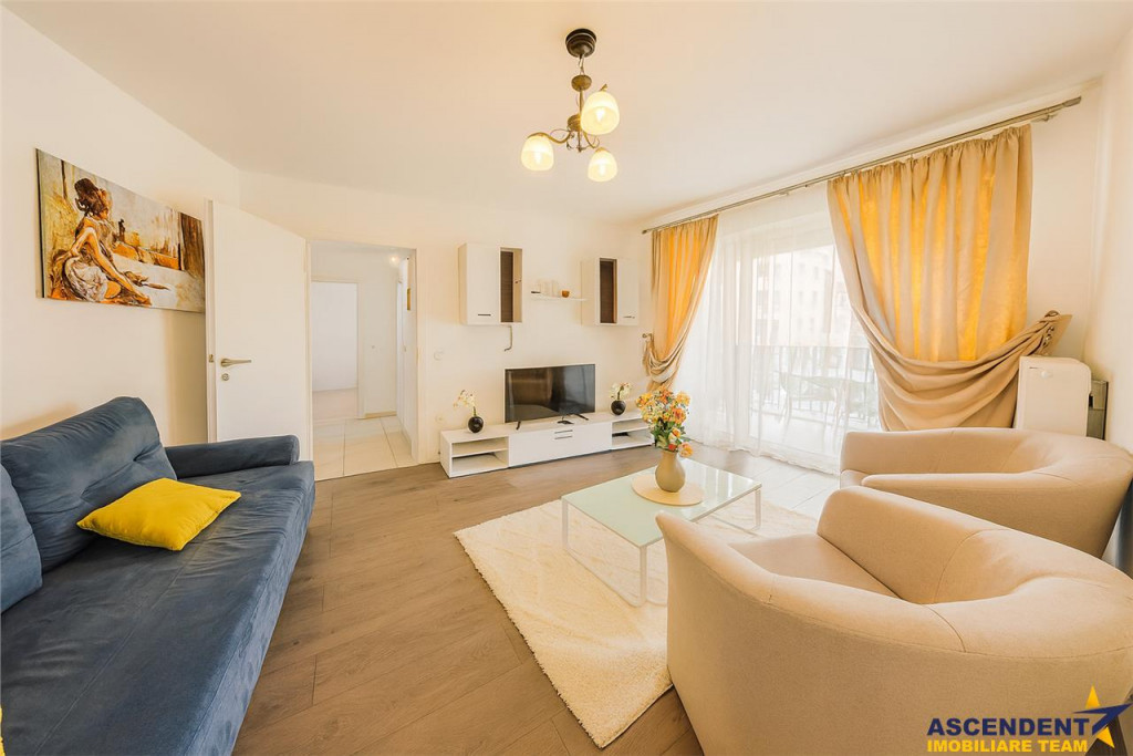 Apartament 2 camere, mobilat, parcare privata, boxa, Kasper