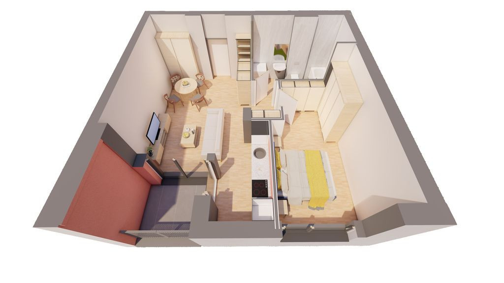 Penthouse NOU de vanzare Comison 0