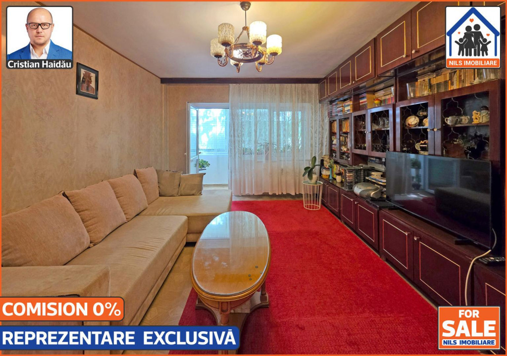 Apartament 4 camere, 2 bai, 2 balcoane | Decebal - Alba Iuli