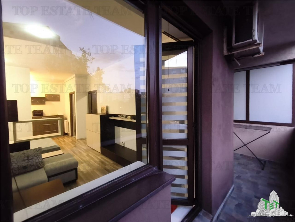 Garsoniera mobilata si utilata pe stil modern la 10 minute d