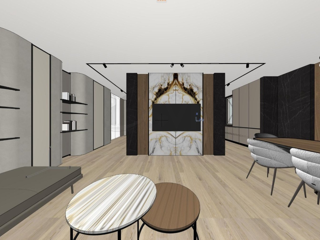 Penthouse nemobilat cu terasa privata in Campeador Sweet ...