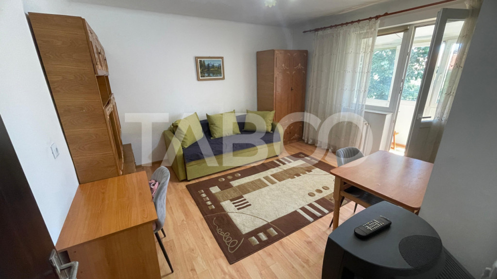 Garsoniera mobilata si utilata de inchiriat in Sibiu zona Te