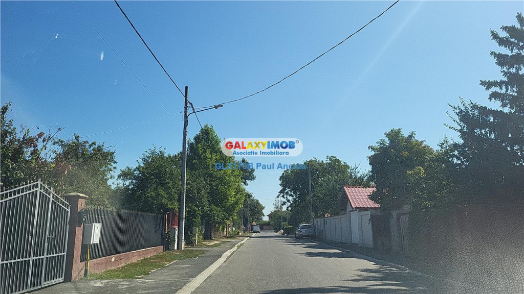 2 loturi casa 825 mp Autorizatie construire Balotesti str Pe