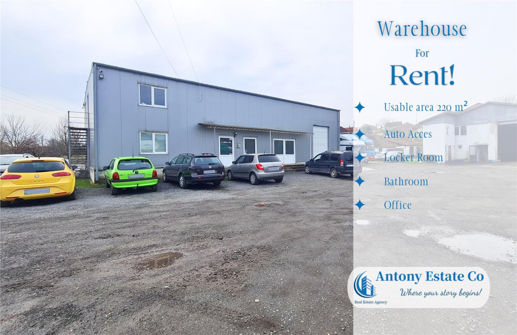 Hala de inchiriat, Depozit, Sanmartin 5 KM de Oradea