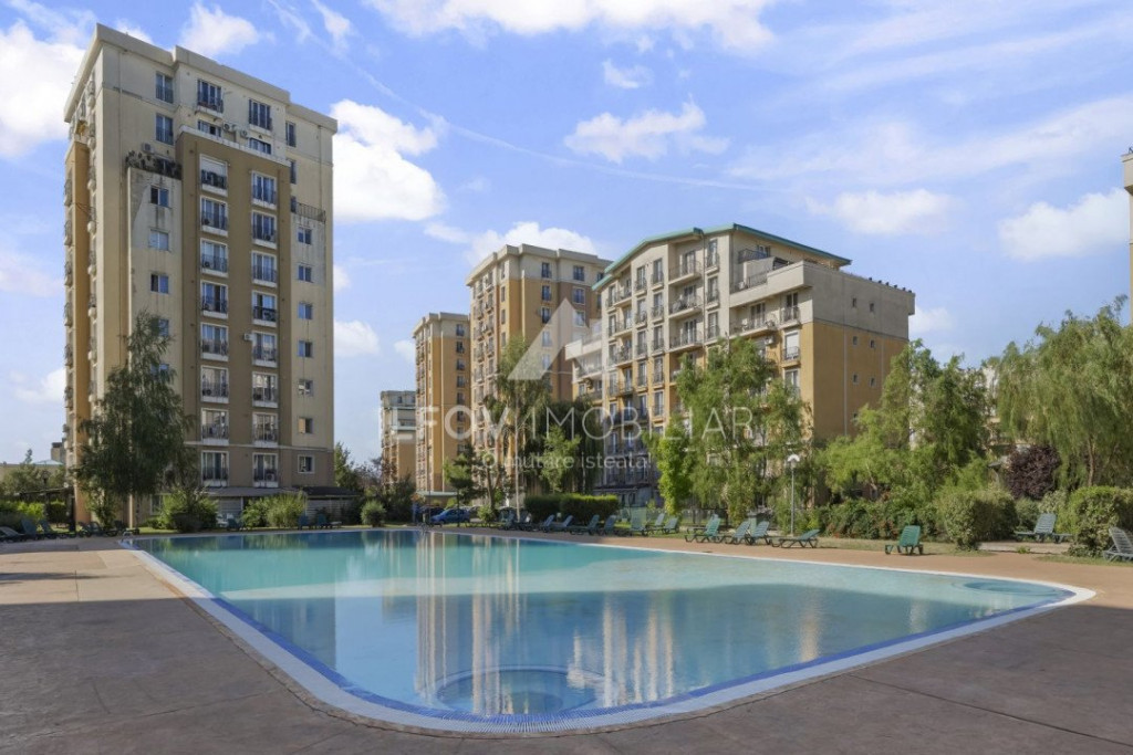 Studio decomandat Cosmopolis, 37.05mp, utilat si mobilat, bl