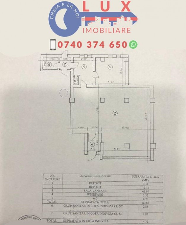 ID 8112 Spatiu comercial * ULTRACENTRAL