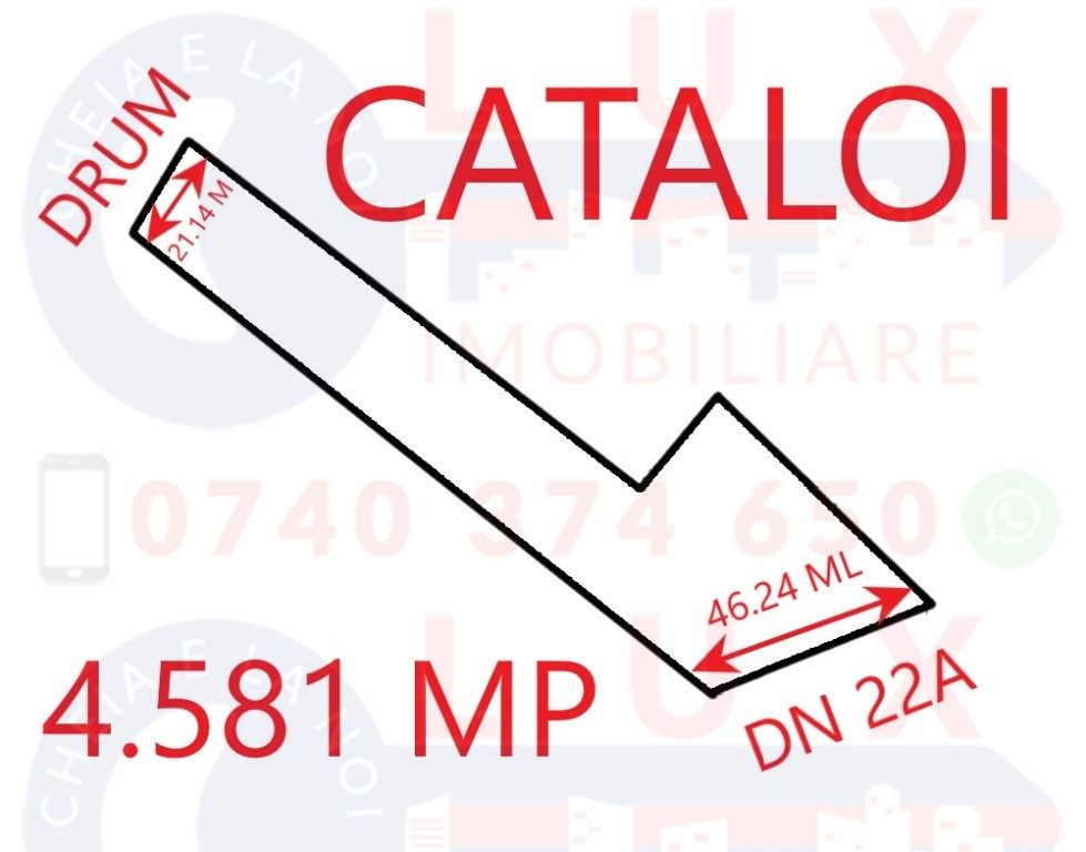 ID 7562 Teren INTRAVILAN - Sat CATALOI