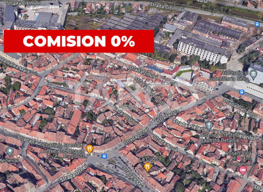 COMISION 0- Spatiu comercial de vanzare 74 mpu Sibiu Orasul