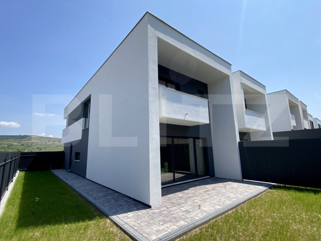 Casa tip duplex, finisat, calitate premium, ansamblu privat