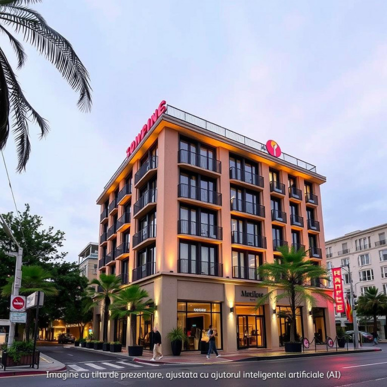 Hotel spatii comerciale