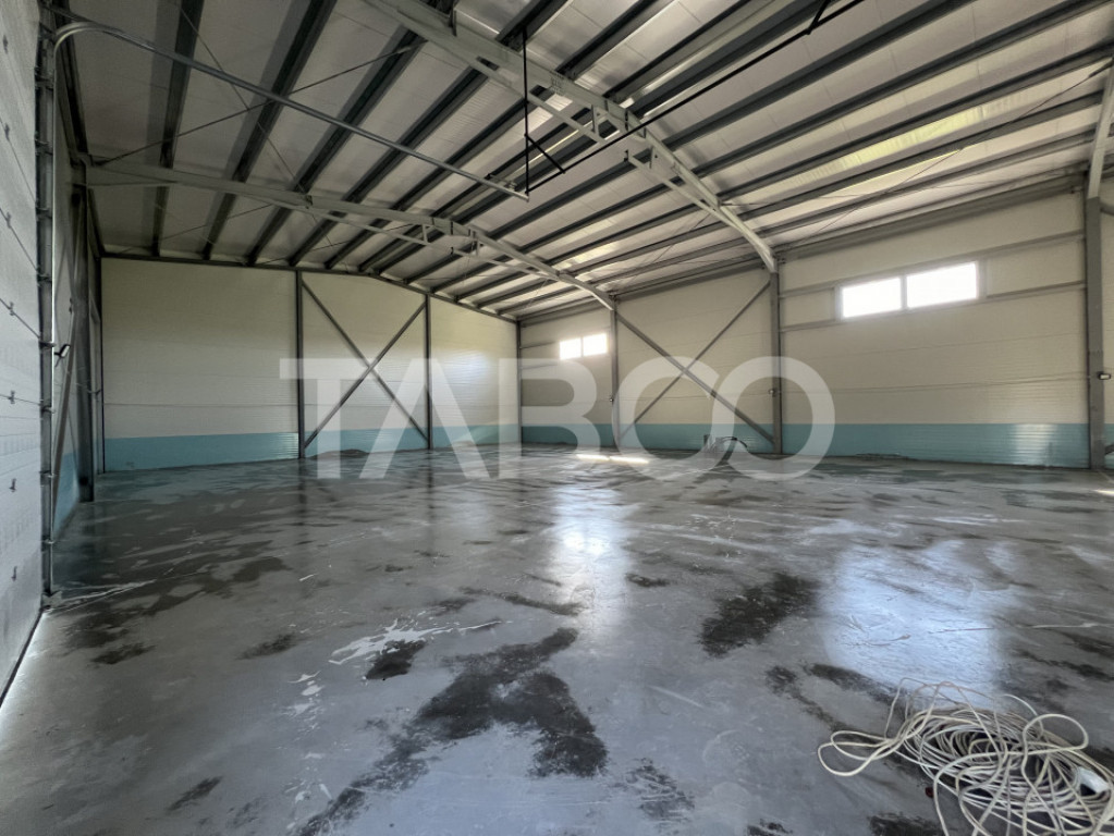 Hala industriala de inchiriat 528 mp utili zona Vest a Sibiu