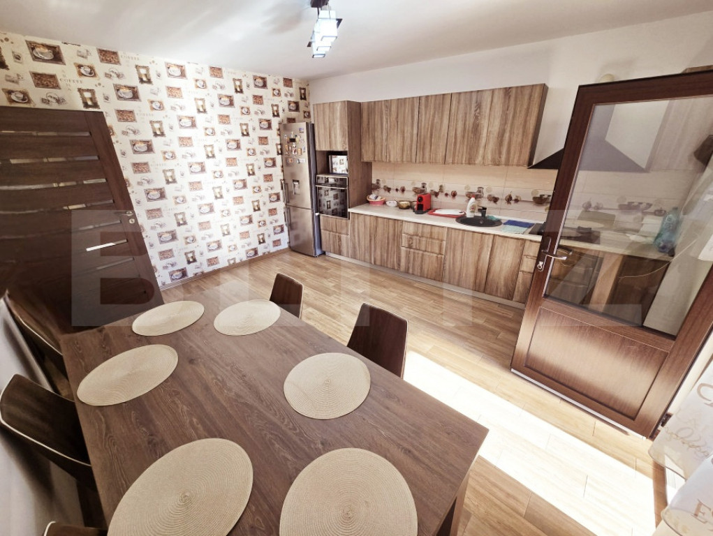 Casa individuala, 3 camere, pe un singur nivel, perfect comp