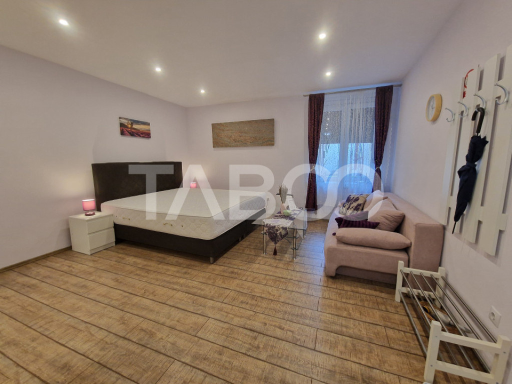 Garsoniera moderna 32mp de inchiriat in centrul Sibiului