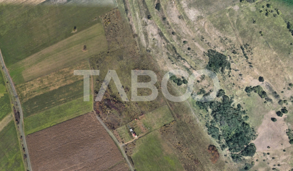 Teren extravilan de vanzare 4496 mp constructie cabana Guste