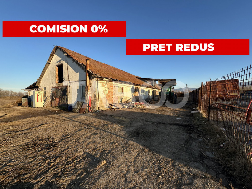 Vanzare hala Industriala cu teren intravilan de 650 mp in Il