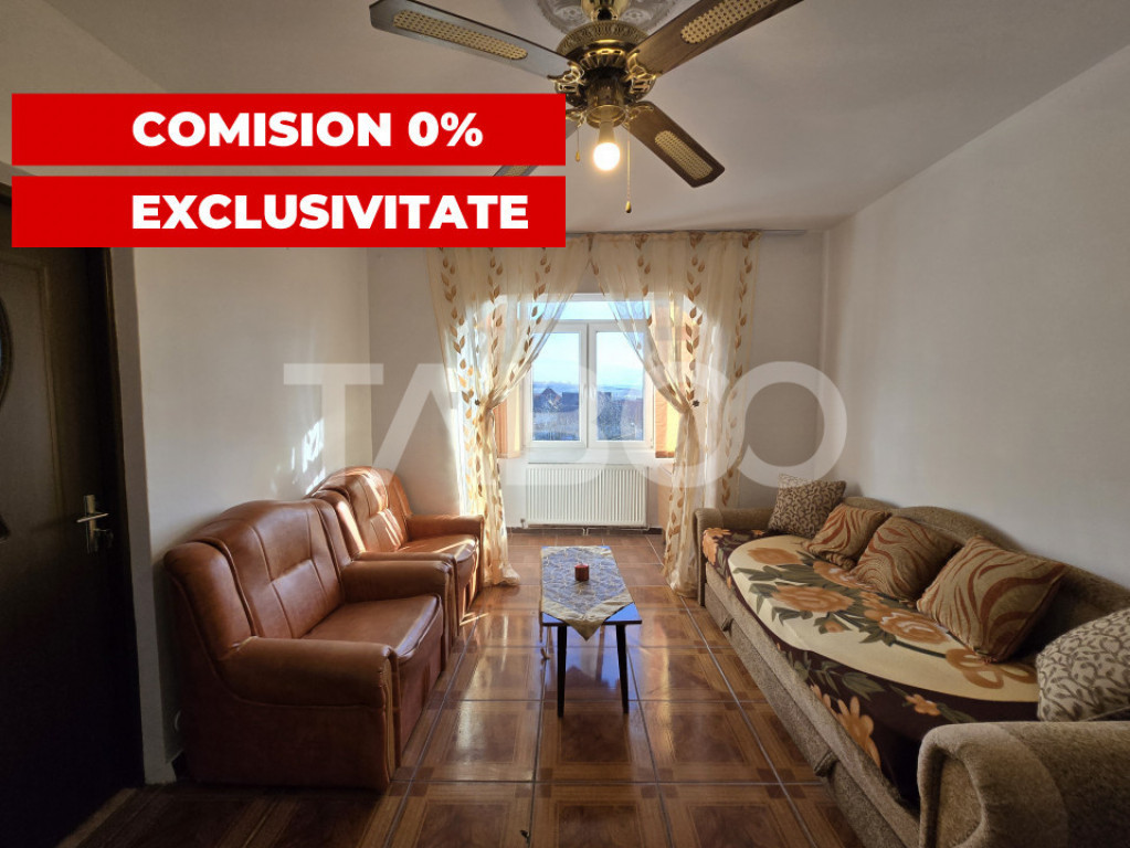 Apartament 2 camere 36 mpu etaj intermediar 2 in Avrig zona