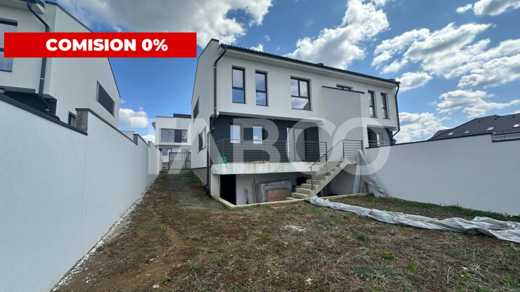 Duplex 120 mpu curte libera 230mp 4 camere cu pivnita Sibiu
