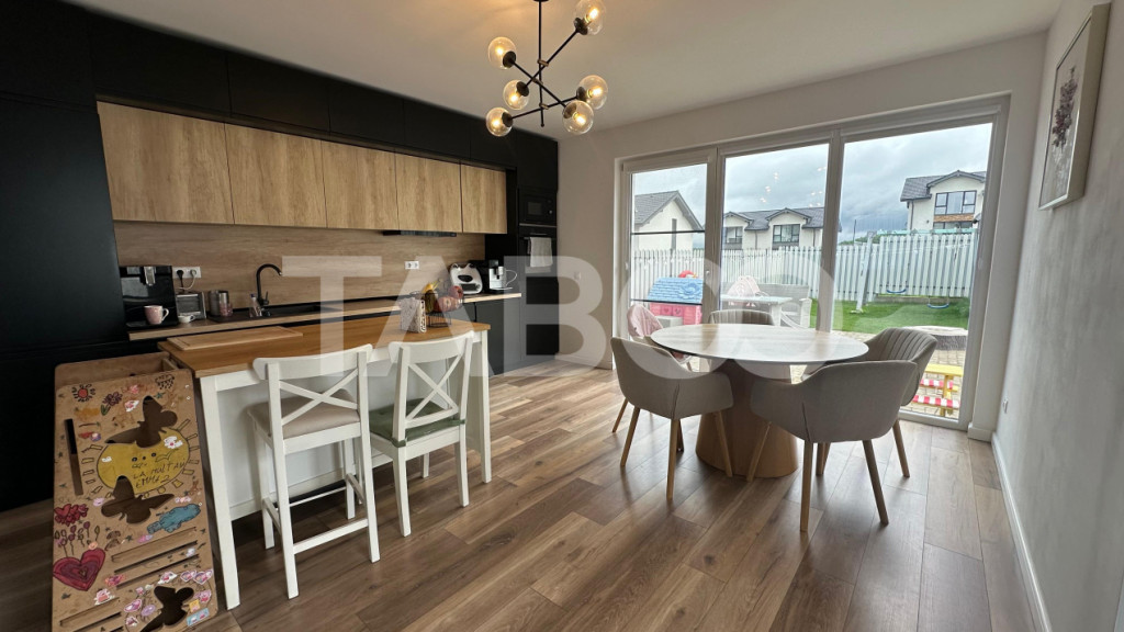 Casa 4 camere 100 mpu curte libera 270 mp zona Soma Cisnadie