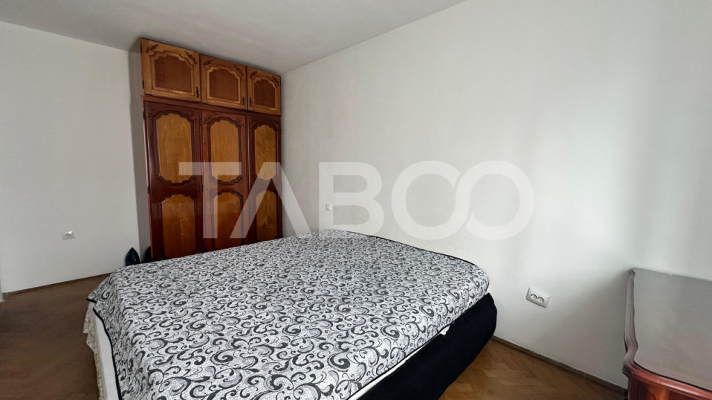 Apartament 2 camere 45 mpu mobilat utilat zona Terezian Sibi