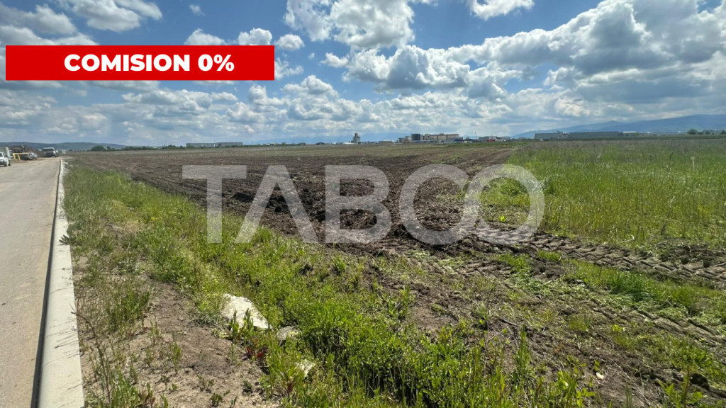 Teren intravilan 9000 mp PUZ aprobat de vanzare zona industr