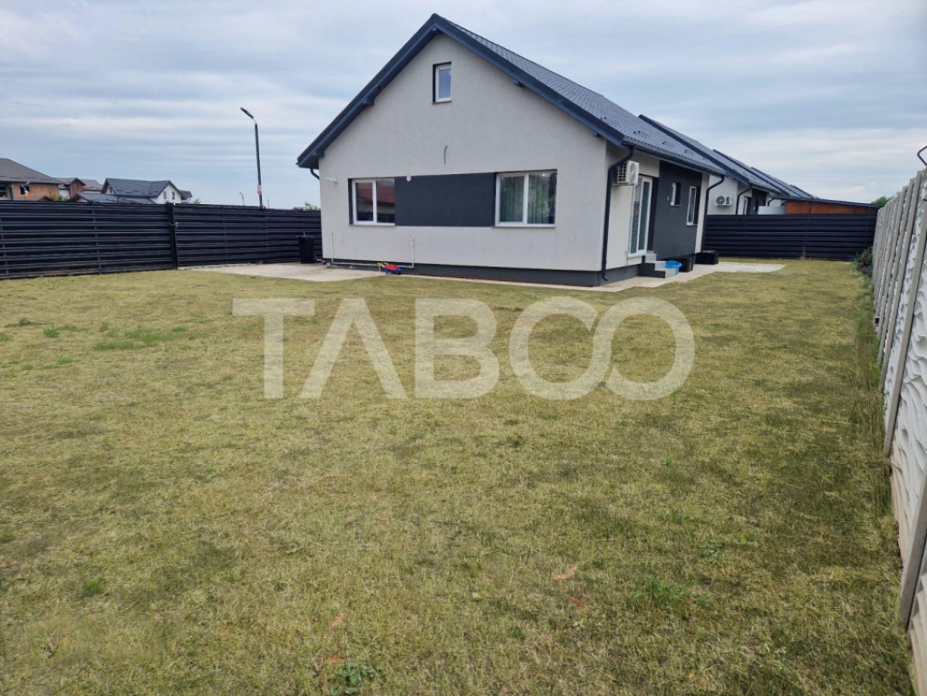 Casa pe un singur nivel in Bragadiru cu teren liber foarte m