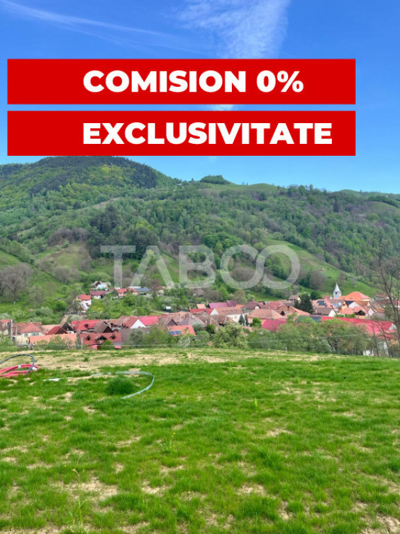 Teren 1059 mp in Raul Sadului– Natura liniste si investit
