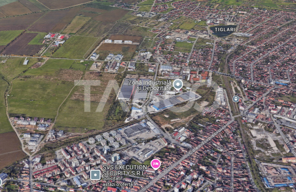 Teren intravilan de vanzare pentru constructie blocuri 5500