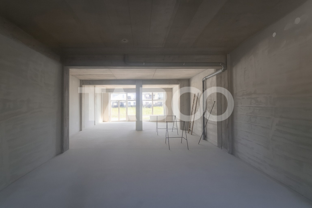 Spatiu comercial de inchiriat 116 mp vad excelent Selimbar S