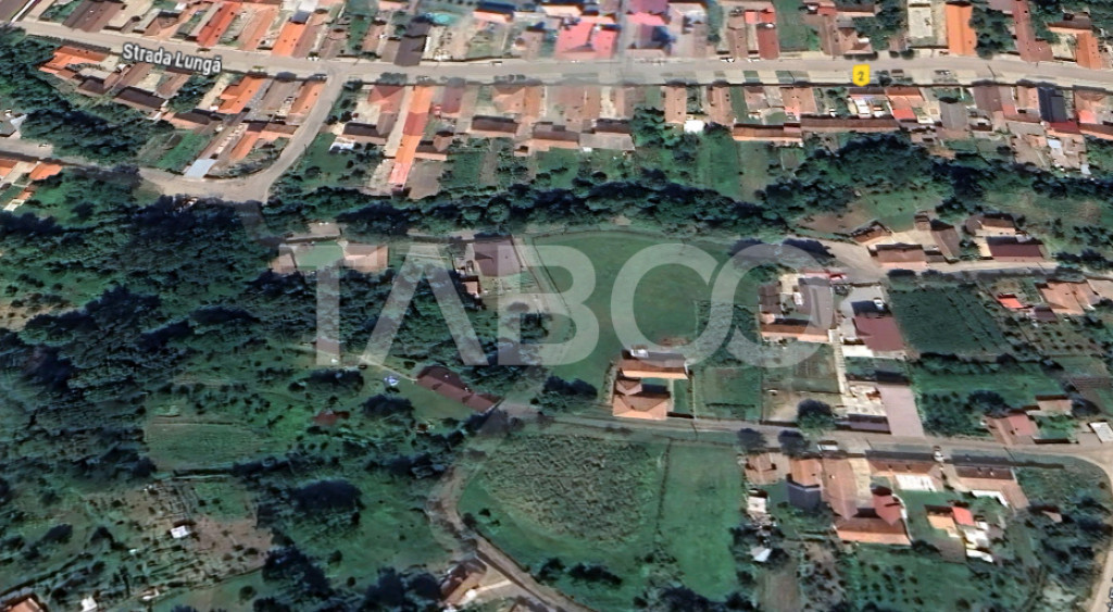 Teren de vanzare intravilan 1116 mp Slimnic cu utilitati in