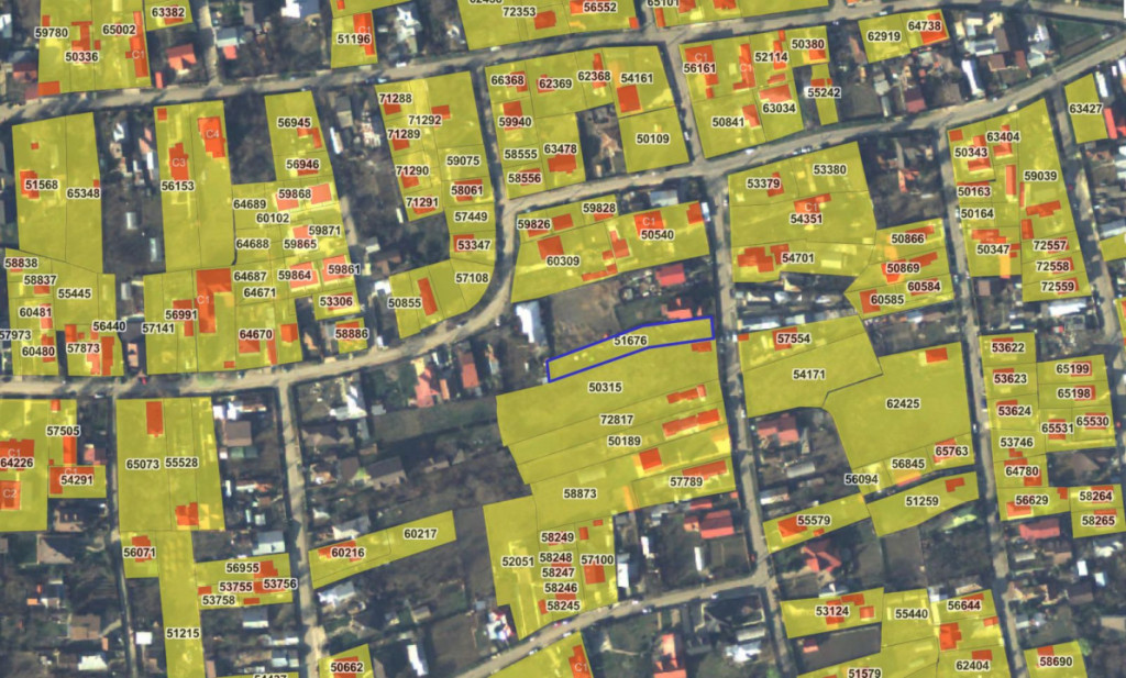 TUNARI - NICOLAE BALCESCU, TEREN CONSTRUCTII 1035 MP, FRONT