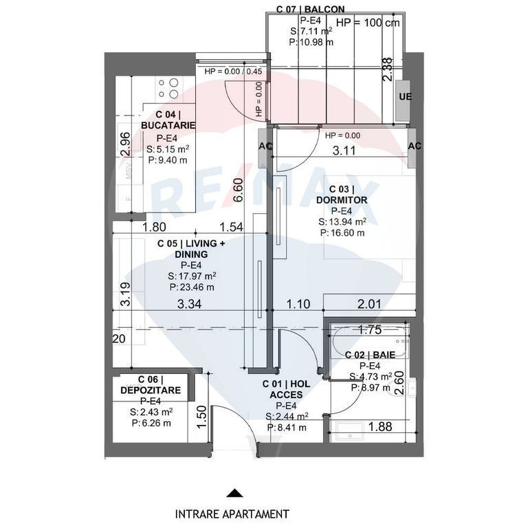 Vanzare APARTAMENT CU 2 CAMERE