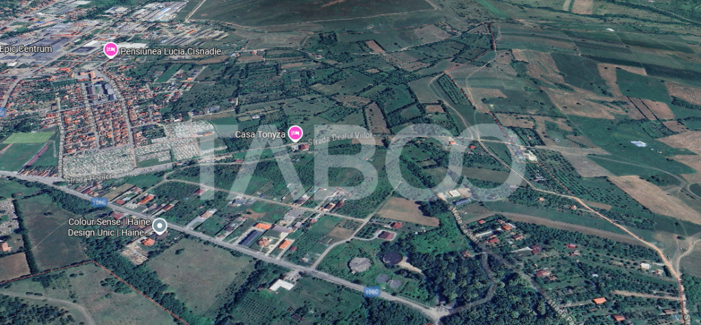 OPORTUNITATE INVESTITIE Teren de vanzare Cisnadie 3100 mp in