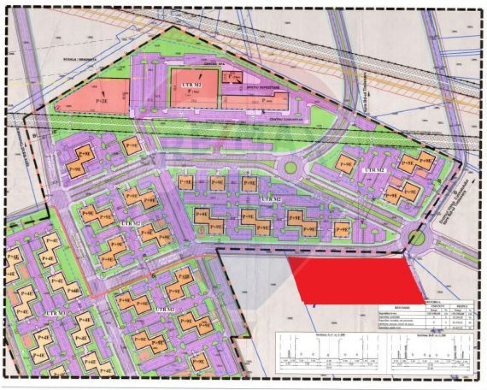 Teren intravilan 13,000 mp, planul 2, bld. Timisoara