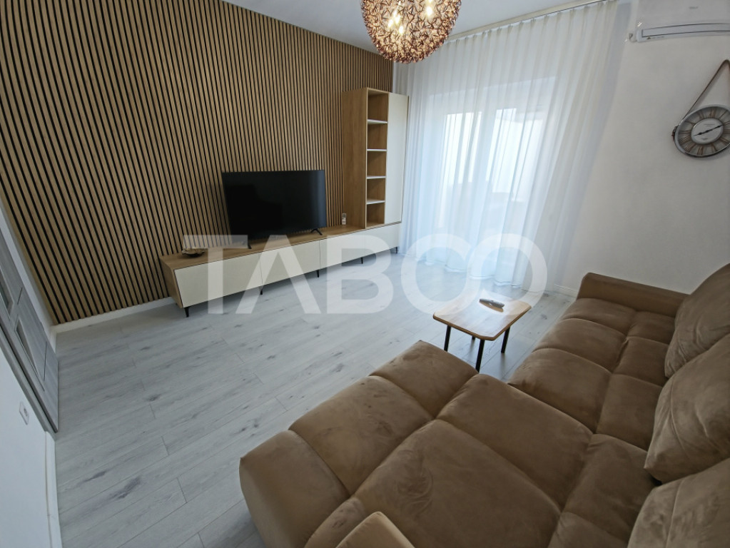 Penthouse de inchiriat Tineretului Sibiu 2 camere 2 terase p