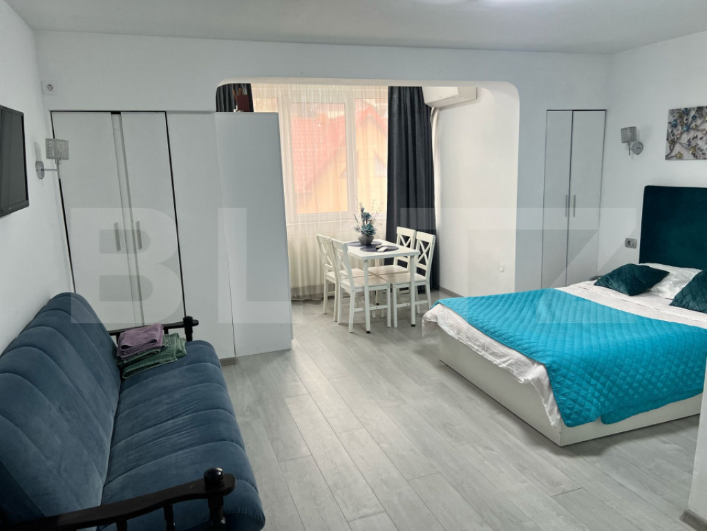 Garsoniera de închiriat, 38 mp, zona Galata