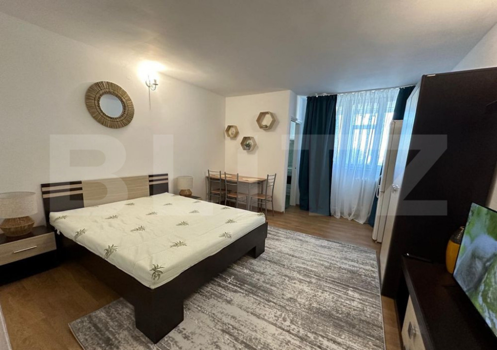 Garsoniera de închiriat, 31 mp, zona centrala