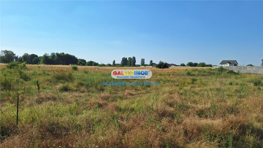 Teren intravilan Berceni, Mamina - locatie langa lac