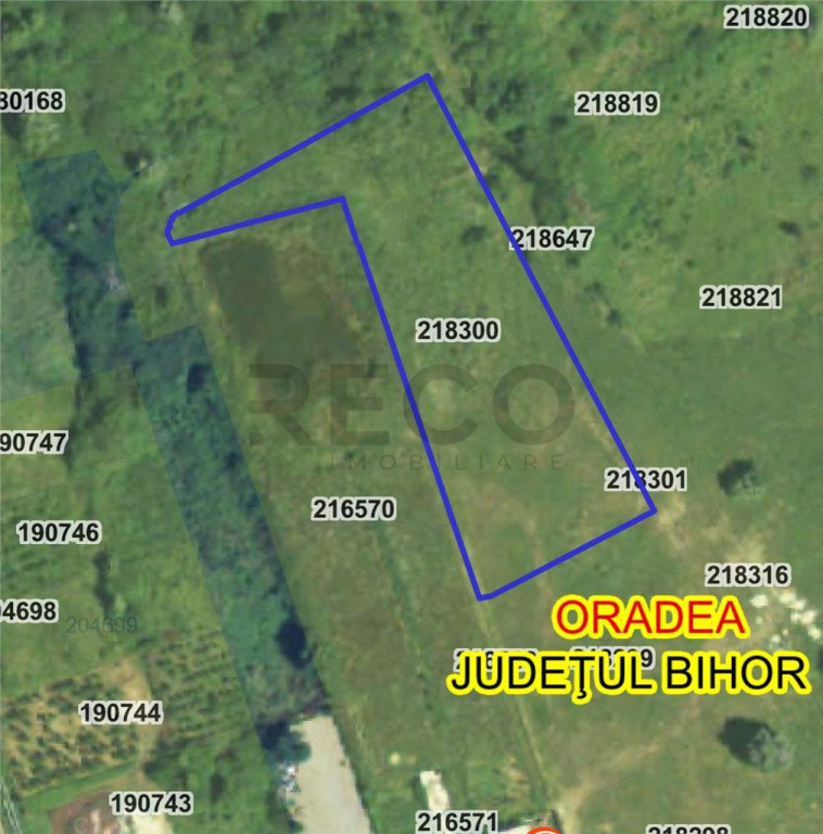 RECO teren intravilan in zona industriala