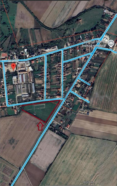 Reco Teren intravilan Inand