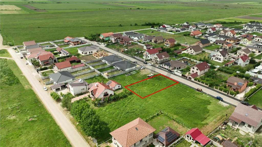 RECO Teren intravilan cu toate utilitatile- Nojorid 775 mp s