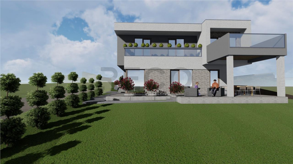 RECO Teren 579mp cu proiect de casa zona Dealuri