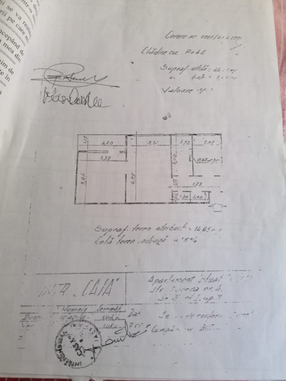 Ap 2 cam Podu Ros, etaj 1